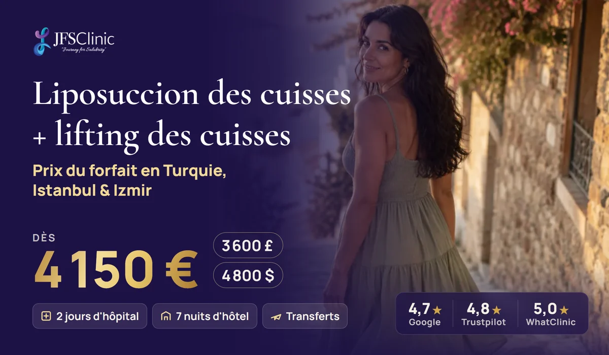 Lifting des cuisses séjour Turquie