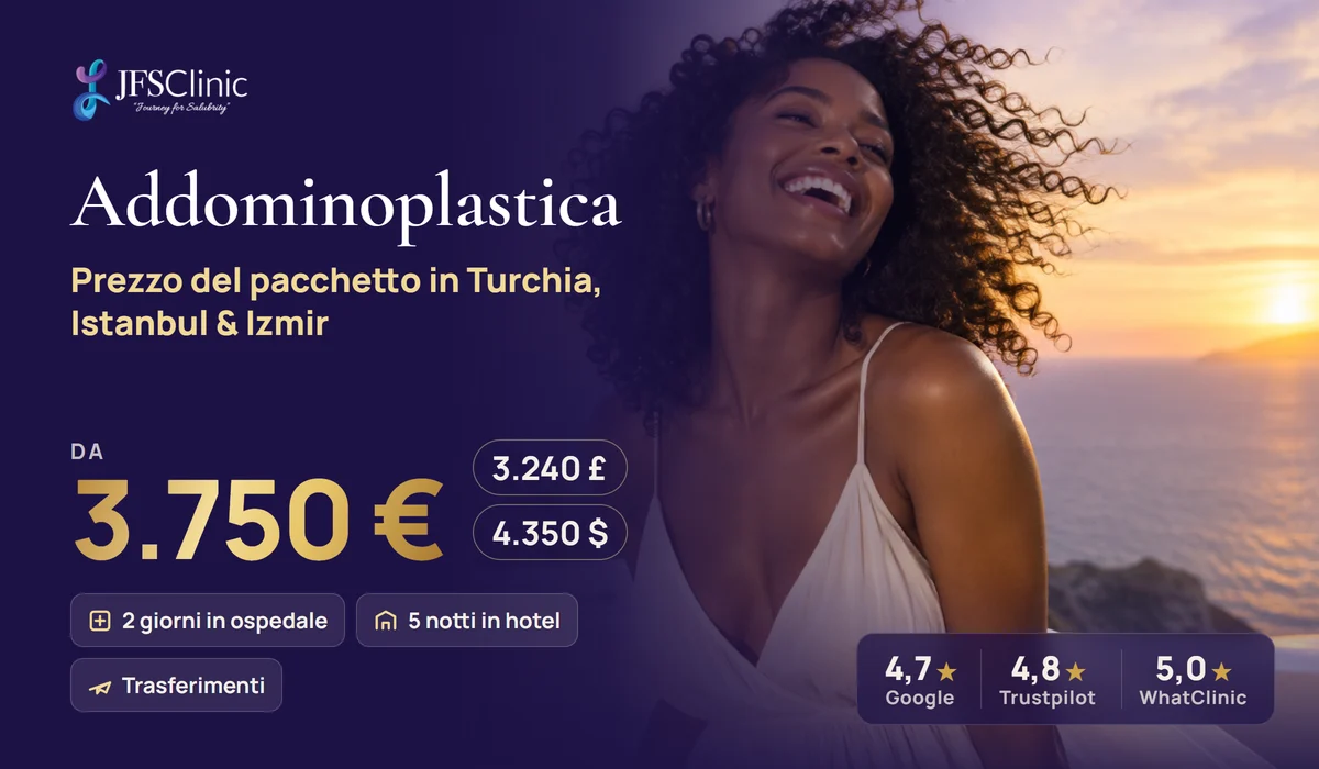 vacanza addominoplastica Turchia