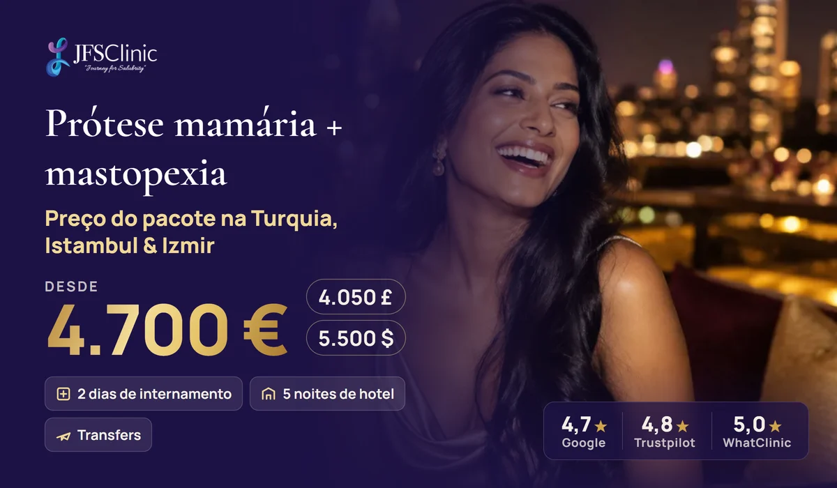 Mastopexia férias Turquia